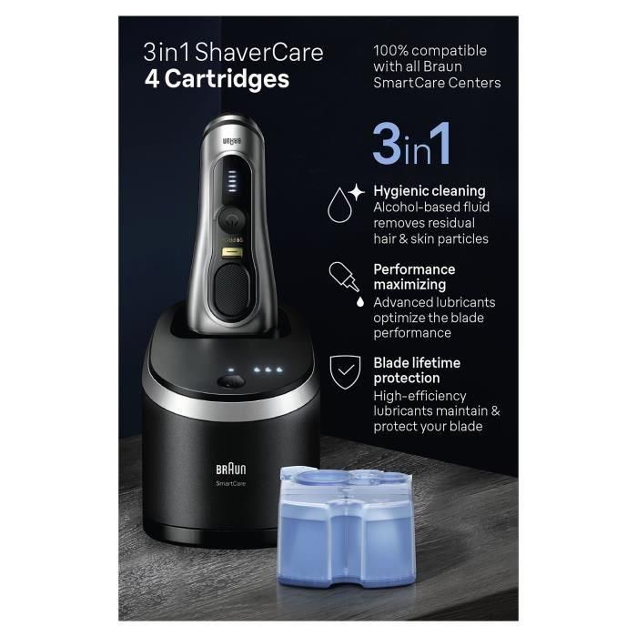 Braun BRA1710895498711 Cartucho de limpieza Recambios CCR4 Clean & Renew Para estación SmartCare - Paquete de 4 4