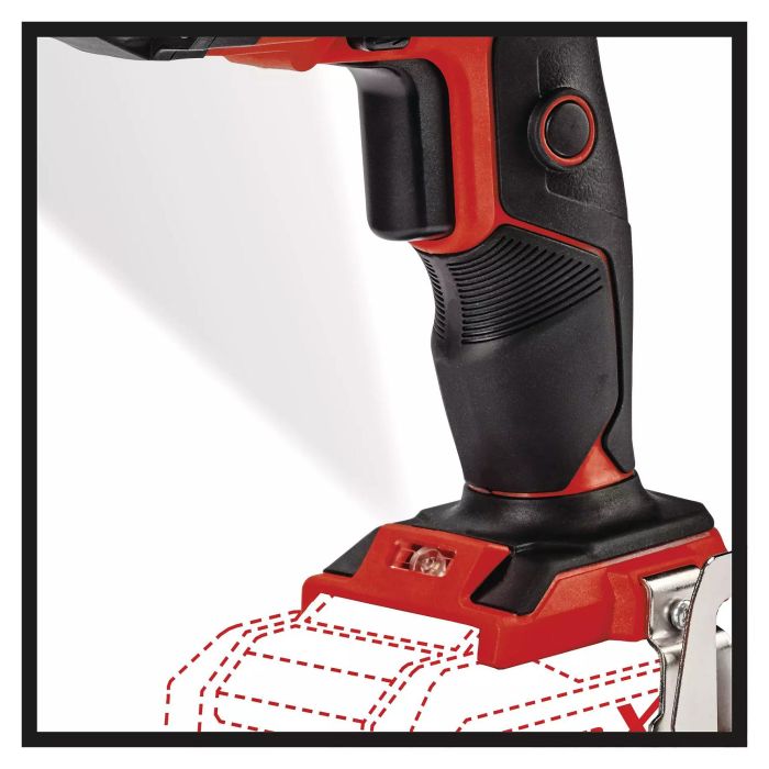 Einhell TE-DY 18 Li Solo Destornillador Eléctrico a Batería 18V, Mango Pistola, 4000 RPM, Luz Integrada 4 Einhell TE-DY 18 Li Solo Destornillador Eléctrico a Batería 18V, Mango Pistola, 4000 RPM, Luz Integrada 4