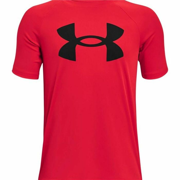 Camiseta de Manga Corta Infantil Under Armour Tech Big Logo Rojo 0 Camiseta de Manga Corta Infantil Under Armour Tech Big Logo Rojo 0