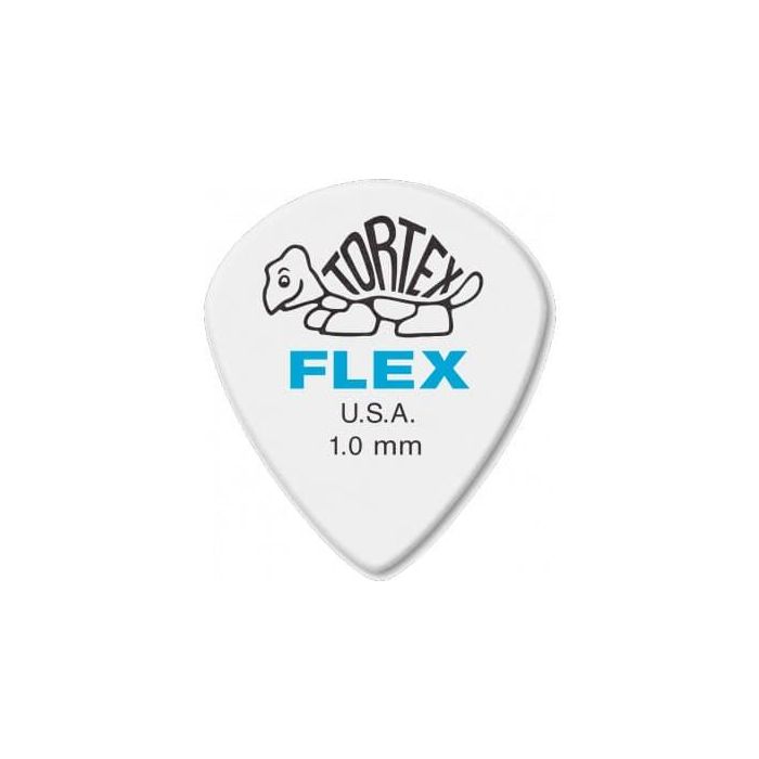 Dunlop Flex Jazz III XL Púas de Guitarra 1,00 mm, Bolsa de 72 unidades