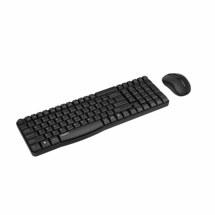 Rapoo X1800S Conjunto de Teclado y Ratón Inalámbrico con teclado numérico, negro 4 Rapoo X1800S Conjunto de Teclado y Ratón Inalámbrico con teclado numérico, negro 4