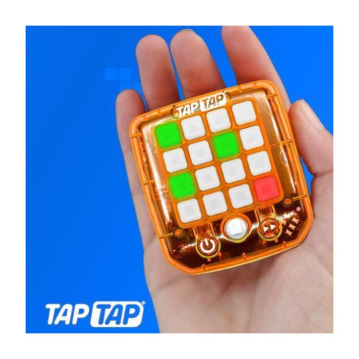 Bandai Juego electrónico Tap Tap, entrena memoria, concentración y coordinación, para niños 4+ años, con luces y pilas LR03 incluidas, Modelos Surtidos 5 Bandai Juego electrónico Tap Tap, entrena memoria, concentración y coordinación, para niños 4+ años, con luces y pilas LR03 incluidas, Modelos Surtidos 5