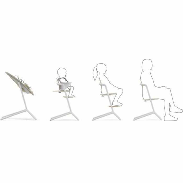 Cybex Gold Trona Lemo 2 Escalable y Ajustable Blanco Arena CYB1700871359604 4 Cybex Gold Trona Lemo 2 Escalable y Ajustable Blanco Arena CYB1700871359604 4