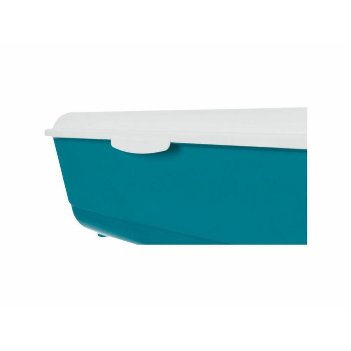 Arenero para Gatos Trixie Classic Azul Blanco Plástico 37 × 15 × 47 cm 6