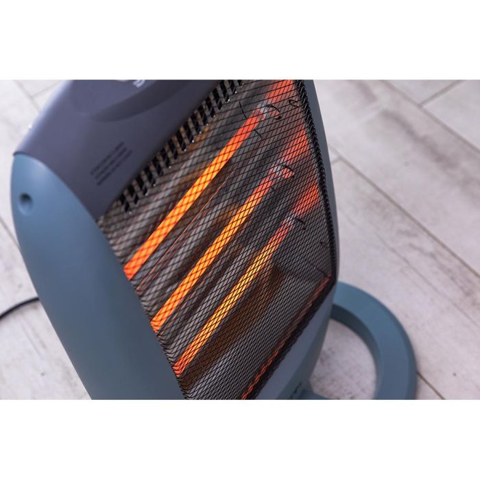 Edm Estufa de cuarzo oscilante, seguridad anti-vuelco, 3 potencias (400/800/1200W), 30x40x53 cm 5 Edm Estufa de cuarzo oscilante, seguridad anti-vuelco, 3 potencias (400/800/1200W), 30x40x53 cm 5