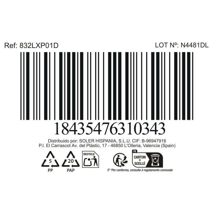 La Mediterranea Vaso Sidari 270 cc Mora 8