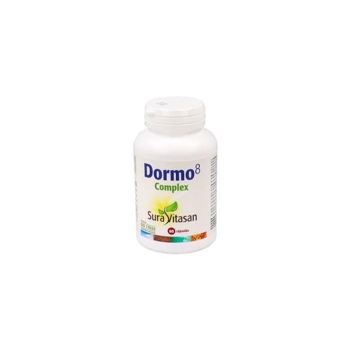 SURA VITASAN Dormo 8 Complex 60 Cápsulas – Conciliar Sueño y Descanso Reparador con Melatonina y Magnesio