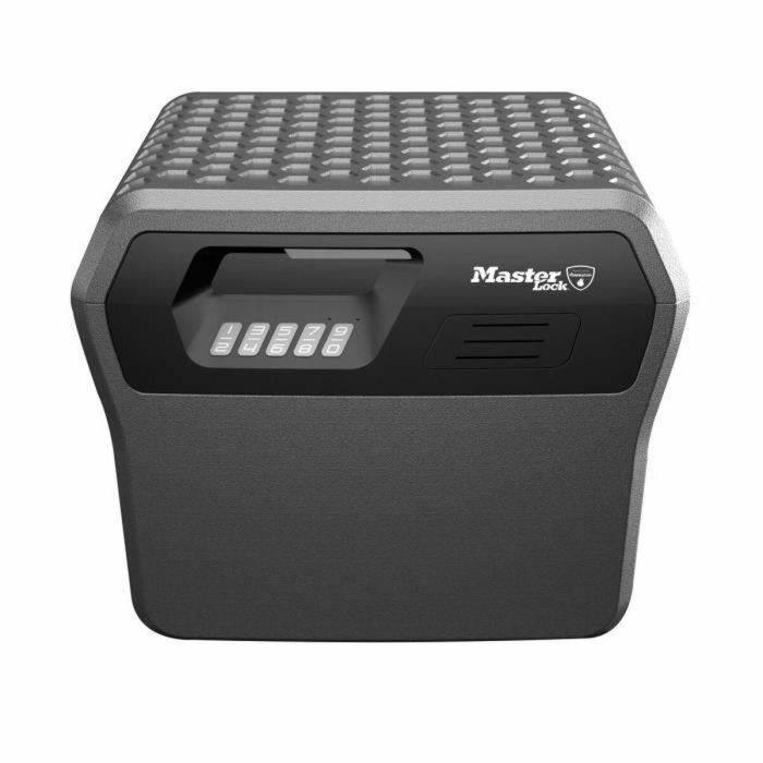 Caja Fuerte con Cerradura Electrónica Master Lock Negro 18,5 L 3 Caja Fuerte con Cerradura Electrónica Master Lock Negro 18,5 L 3
