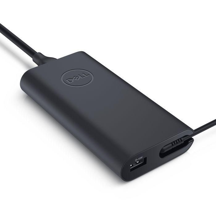 Dell 90W AC, USB-C Cargador para Portátil y Dispositivos Móviles con Carga Simultánea 90W + 10W 2