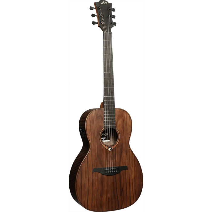 LAG Guitarra Acústica Parlor A/E Sauvage Natural Satinado Electroacústica Folk Tapa Sólida Brankowood Electrónica Stage-Lâg 1 LAG Guitarra Acústica Parlor A/E Sauvage Natural Satinado Electroacústica Folk Tapa Sólida Brankowood Electrónica Stage-Lâg 1