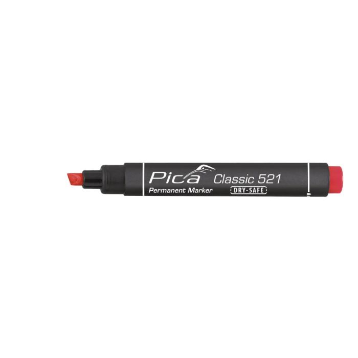 Marcador permanente tipo pincel rojo 1 Marcador permanente tipo pincel rojo 1