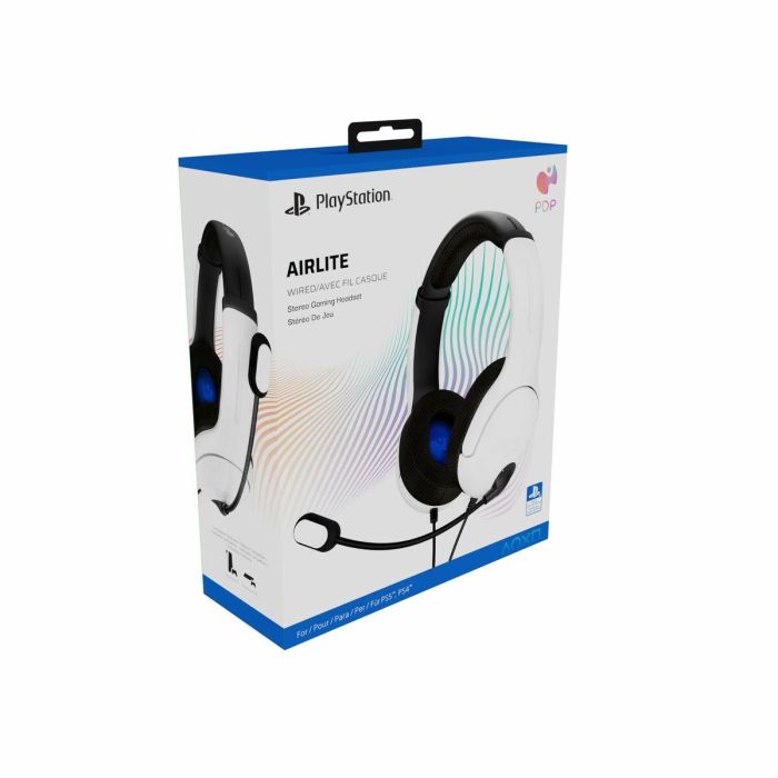 PDP PER0708056065973 Auriculares LVL40 con cable para juegos PS4 PS5 - Blanco 9 PDP PER0708056065973 Auriculares LVL40 con cable para juegos PS4 PS5 - Blanco 9