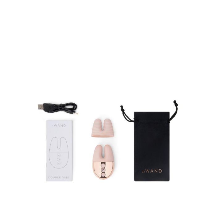 Vibrador Le Wand Double Vibe Dorado Rosa Dorado 8 Vibrador Le Wand Double Vibe Dorado Rosa Dorado 8