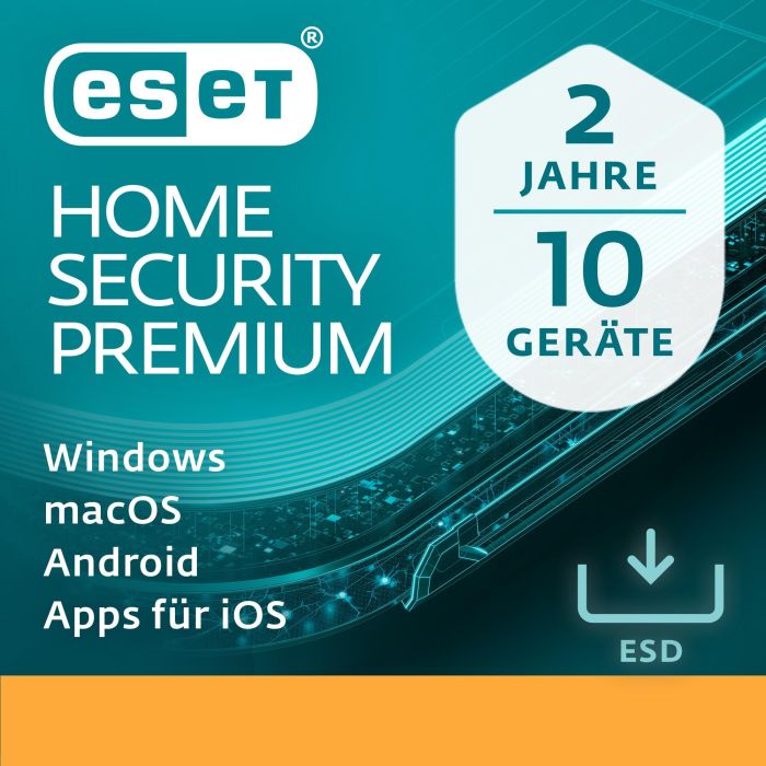 ESET Home Security Premium - 10 Usuarios, 2 Años - Licencia Digital ESD-DownloadESD