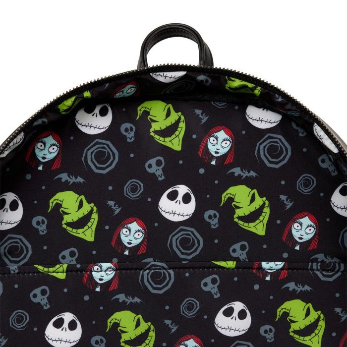 Mochila Jack Skellington Pesadilla Antes de Navidad Disney Loungefly 40cm 3 Mochila Jack Skellington Pesadilla Antes de Navidad Disney Loungefly 40cm 3