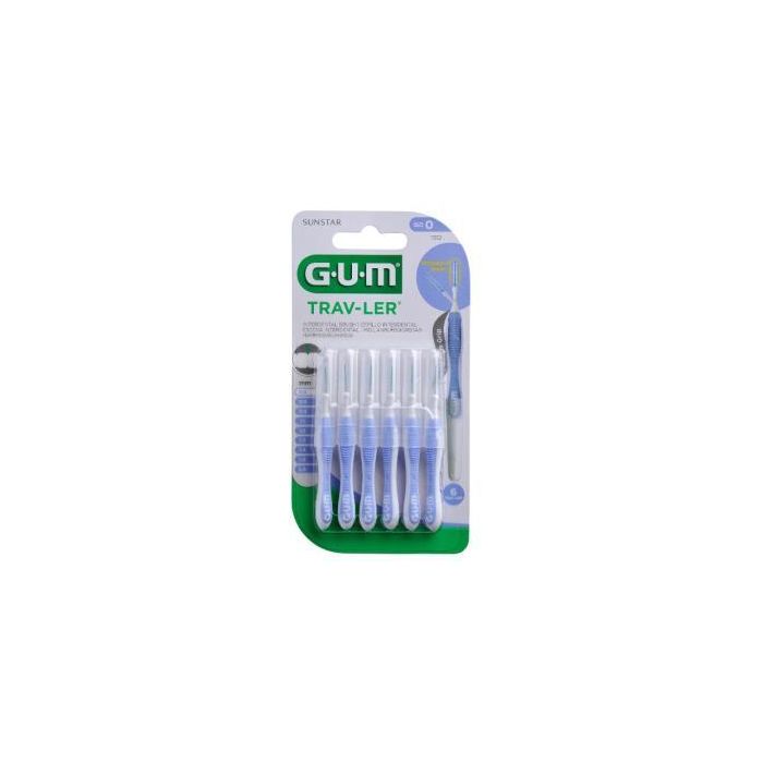 Cepillo Interdental Trav-Ler 0.6Mm 6Un Azul Claro Cepillo Interdental Trav-Ler 0.6Mm 6Un Azul Claro