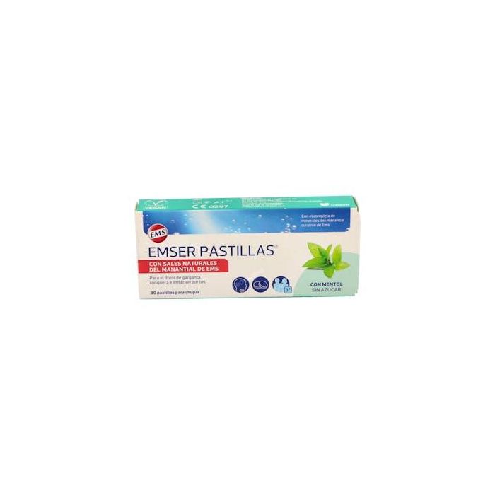 Emser Mentol 30 Pastillas Emser Mentol 30 Pastillas