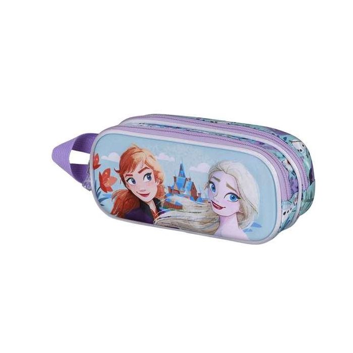 Karactermania Estuche Portatodo Doble 3D Frozen 2 22 x 8 x 10 cm 1