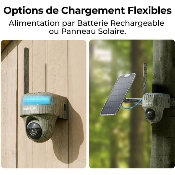 Cámara exterior - REOLINK - G450 - Panel solar - Gris 5 Cámara exterior - REOLINK - G450 - Panel solar - Gris 5