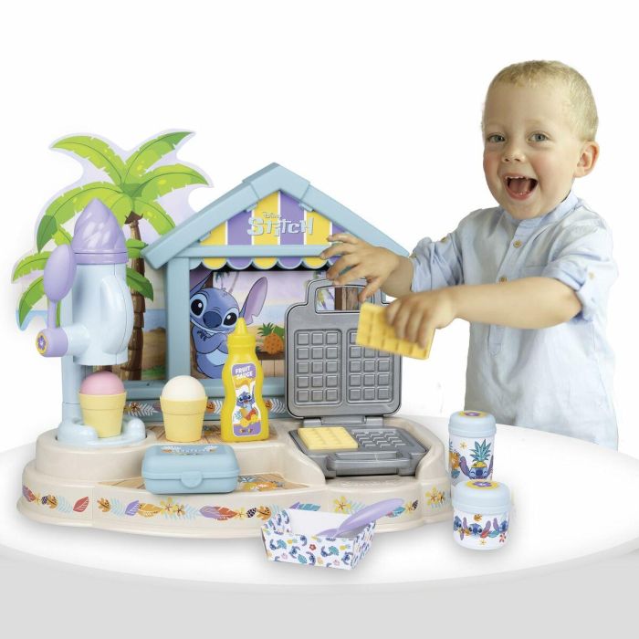 Smoby Stitch Beach Bar Playset, Set de Juego Temático de Playa con 12 Accesorios, para Niños de 3 Años 3 Smoby Stitch Beach Bar Playset, Set de Juego Temático de Playa con 12 Accesorios, para Niños de 3 Años 3