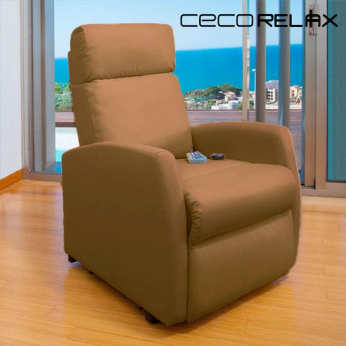 Sillón Relax Masajeador Cecorelax Compact Camel 6019 2 Sillón Relax Masajeador Cecorelax Compact Camel 6019 2