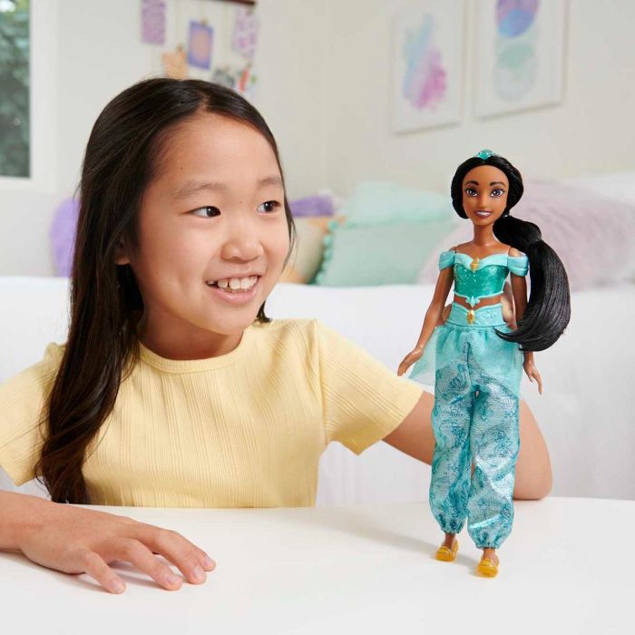 Mattel Hlw12 Muñeca de Moda Princesa Jazmín Disney Princess Aladdín Articulada con Ropa Brillante y Accesorios 4 Mattel Hlw12 Muñeca de Moda Princesa Jazmín Disney Princess Aladdín Articulada con Ropa Brillante y Accesorios 4