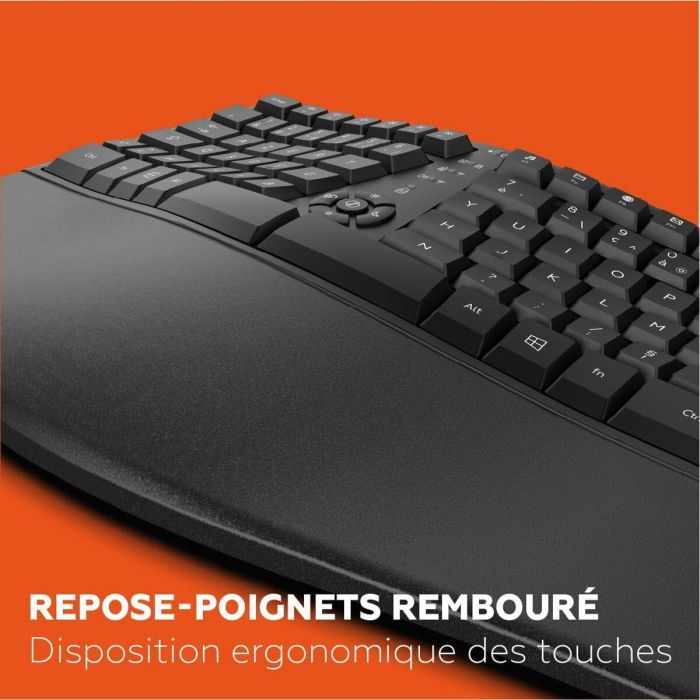 Mobility Lab C30W Conjunto de Teclado y Ratón Inalámbricos Ergonómicos Negro para Escritorio y Oficina 11 Mobility Lab C30W Conjunto de Teclado y Ratón Inalámbricos Ergonómicos Negro para Escritorio y Oficina 11