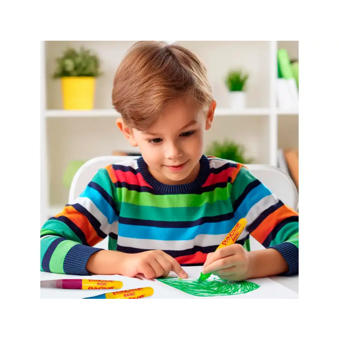Playcolor Rotulador Playcolor Maxi Jumbo Basic Caja 6 uds Colores Surtidos 3