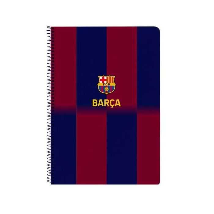 Safta Cuaderno Espiral F.C. Barcelona 1ª Equipación 25/26 Folio Tapa Extradura 80 Hojas Cuadriculado 4 mm 60 gr Safta Cuaderno Espiral F.C. Barcelona 1ª Equipación 25/26 Folio Tapa Extradura 80 Hojas Cuadriculado 4 mm 60 gr