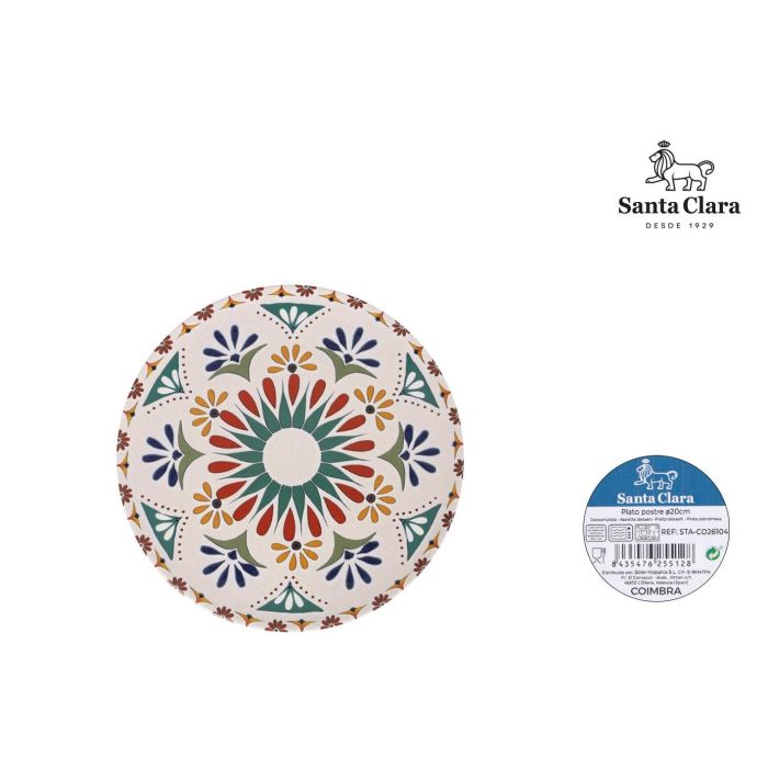 Santa Clara Plato Postre 20 cm Coimbra Mónaco Brillo Colección Barx 0 Santa Clara Plato Postre 20 cm Coimbra Mónaco Brillo Colección Barx 0