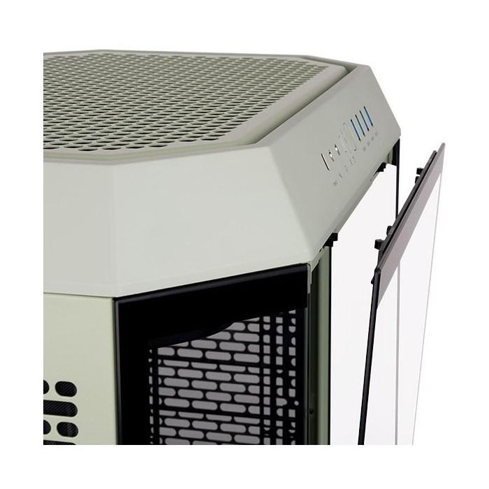 Thermaltake CA-1Z1-00MEWN-00 Carcasa PC Midi Tower Verde Claro, 2 Ventiladores Superiores 140mm 5