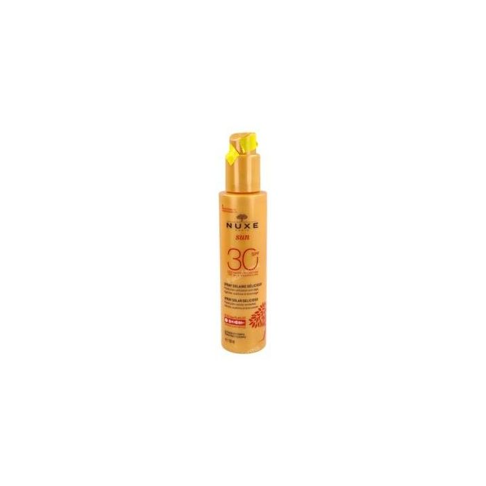 Nuxe Sun Spray para Rostro y Cuerpo SPF 30, Protección Solar Alta, 150ml