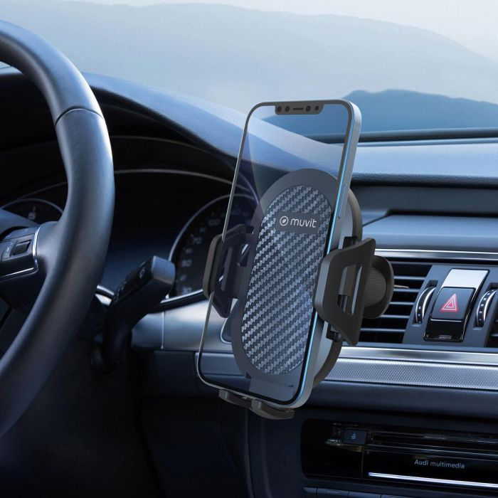 Soporte para Coche Muvit Negro 7" 13 Soporte para Coche Muvit Negro 7" 13