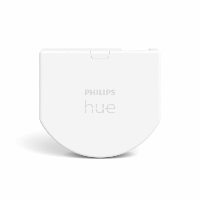 Módulo de interruptor de pared de Philips Hue, White, trabaja con Alexa, Google Assistant y Apple HomeKit