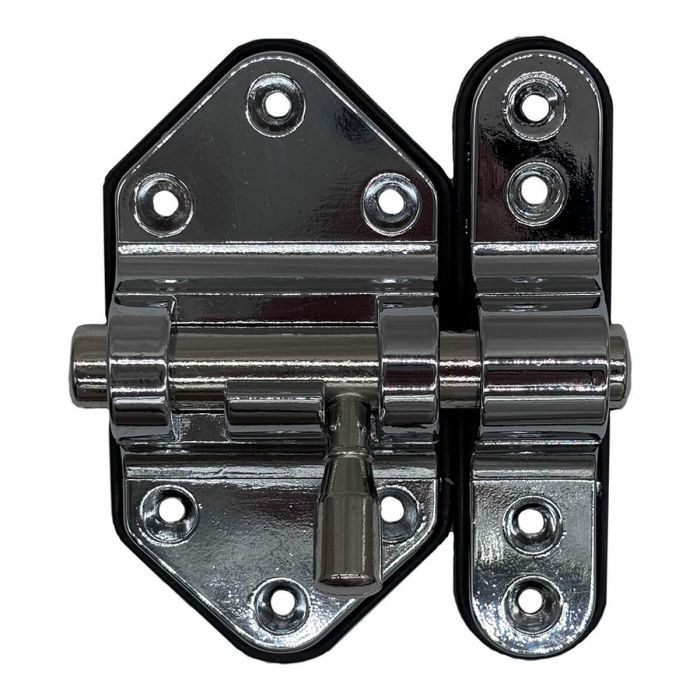 Pestillo de puerta EDM 85532 Plateado 50 mm Reforzado