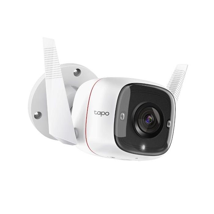 TP-Link Tapo TC65 Cámara de Vigilancia Exterior Wi-Fi 3MP Visión Nocturna 30m, Detección Movimiento, Audio Bidireccional, IP66 1