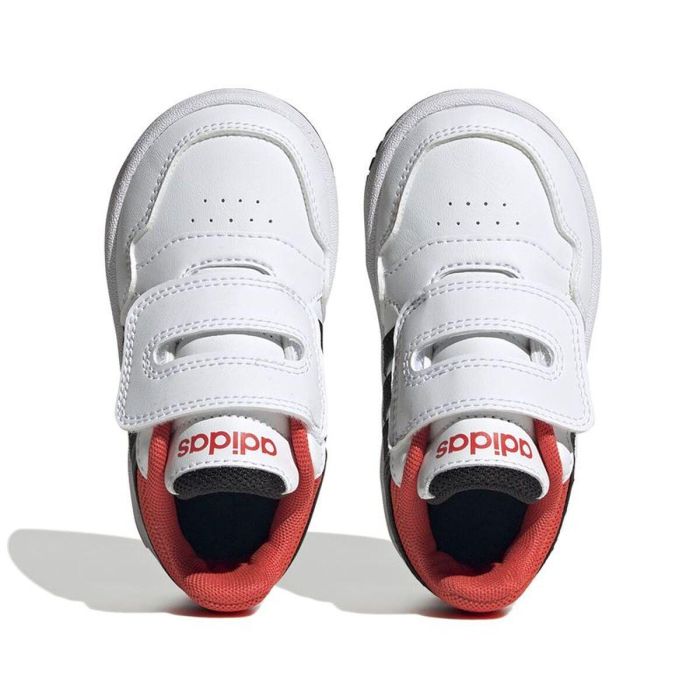 Zapatillas Deportivas Infantiles Adidas Hoops 3.0 CF Blanco 4