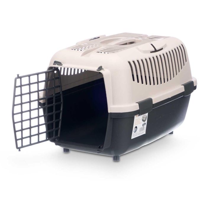 Transportin Plastico 8Kg Antracita Mascow 36X35CM (6 Unidades) 2 Transportin Plastico 8Kg Antracita Mascow 36X35CM (6 Unidades) 2