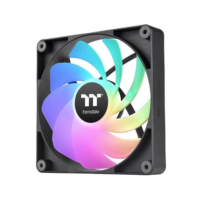 Thermaltake CT120 Reverse ARGB Ventilador para Carcasa PC 12 cm Negro, 500-2000 RPM, 65.82 CFM, 1.87 mmH2O (2 Unidades) 0 Thermaltake CT120 Reverse ARGB Ventilador para Carcasa PC 12 cm Negro, 500-2000 RPM, 65.82 CFM, 1.87 mmH2O (2 Unidades) 0