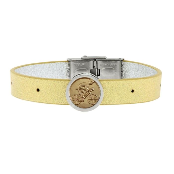 Pulsera Hombre Talent Jewels TJA-1-01-01-3-2 Amarillo Pulsera Hombre Talent Jewels TJA-1-01-01-3-2 Amarillo
