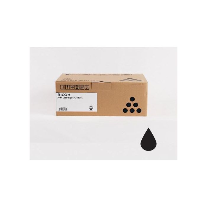 RICOH SP-3400LE/3410/3400N Toner Negro 0 RICOH SP-3400LE/3410/3400N Toner Negro 0