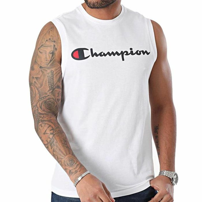Camiseta de Tirantes Hombre Champion Crewneck 0 Camiseta de Tirantes Hombre Champion Crewneck 0