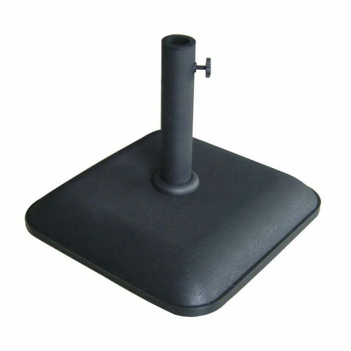 Marbueno Base Sombrilla Cuadrada Cemento 45X45X7,3 cm 25KG Negro Jardin, Piscina y Terraza 10458 0 Marbueno Base Sombrilla Cuadrada Cemento 45X45X7,3 cm 25KG Negro Jardin, Piscina y Terraza 10458 0