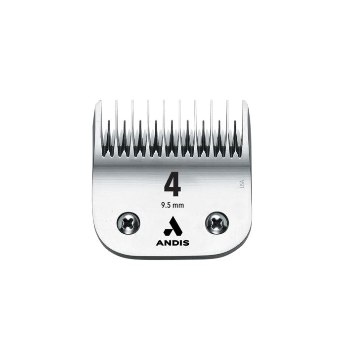 Andis Cuchilla UltraEdge S-4 acero carbonizado dientes irregulares 9.5mm, filo duradero, cromado resistente a corrosión 0 Andis Cuchilla UltraEdge S-4 acero carbonizado dientes irregulares 9.5mm, filo duradero, cromado resistente a corrosión 0