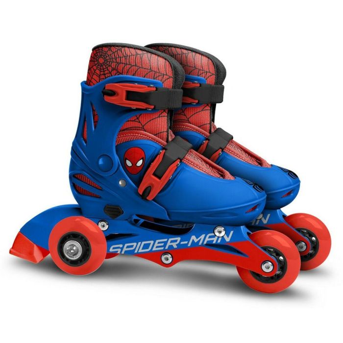 SPIDERMAN Patines de línea ajustable talla 27-30