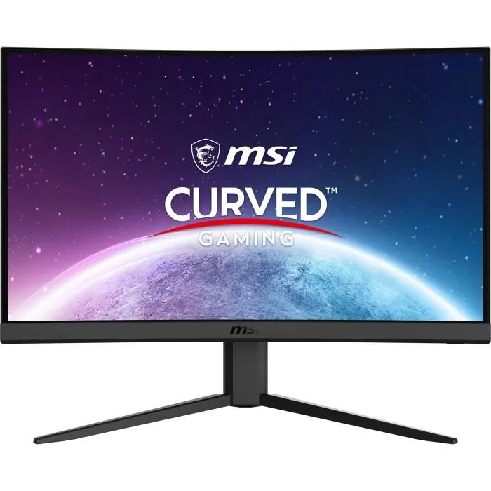 MSI G24C4 E2 Pantalla PC Gamer Curva 24" FHD Panel VA 180Hz 1ms Sincronización Adaptativa 2 HDMI 1 DP 0 MSI G24C4 E2 Pantalla PC Gamer Curva 24" FHD Panel VA 180Hz 1ms Sincronización Adaptativa 2 HDMI 1 DP 0