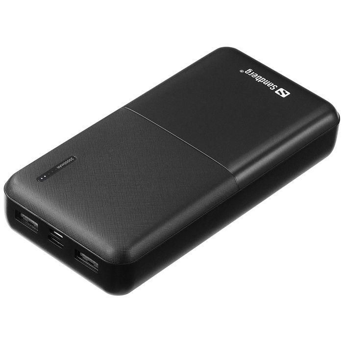 Sandberg Powerbank Saver 20000 mAh - Batería Externa Portátil con Carga Rápida USB-C y USB-A para Múltiples Dispositivos 0 Sandberg Powerbank Saver 20000 mAh - Batería Externa Portátil con Carga Rápida USB-C y USB-A para Múltiples Dispositivos 0