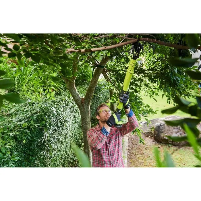 Ryobi OLP1832BX Cortadora de Ramas 18 V, Capacidad de Corte 32 mm, Longitud 85 cm, Cuchilla de Derivación 4