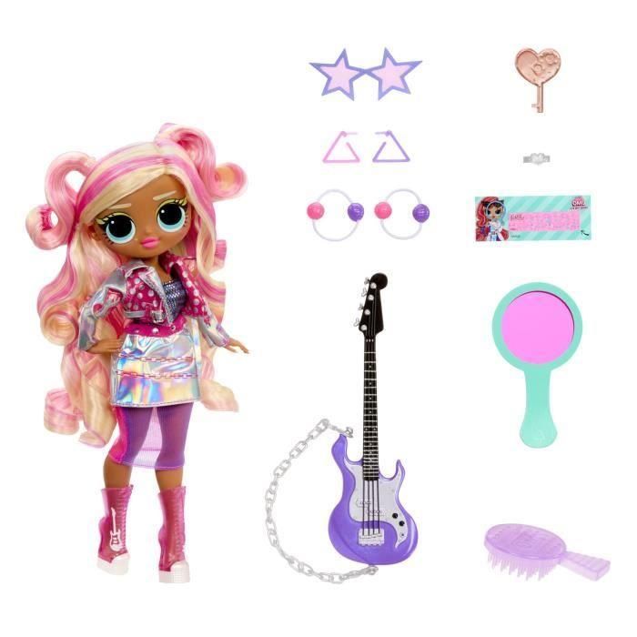 MGA L.O.L Surprise Eye Spy - Rockstar 542681 Muñeca con Pistas y Accesorios (2 Looks en 1) +6 años 2