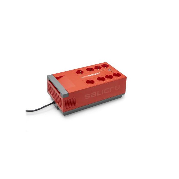 Salicru SPS 650 HOME+ SAI Línea Interactiva 650VA 360W 8 Tomas AC Protección para Hogar y Oficina contra Sobretensiones con USB A y C Salicru SPS 650 HOME+ SAI Línea Interactiva 650VA 360W 8 Tomas AC Protección para Hogar y Oficina contra Sobretensiones con USB A y C